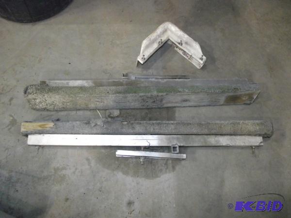 lot 123 image: Boat skid and dock corner...