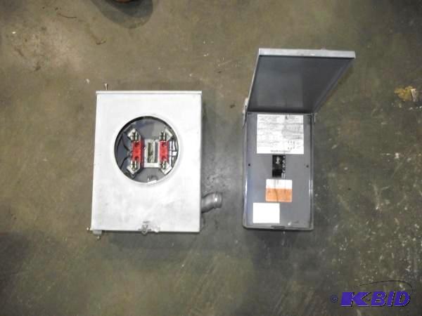 lot 173 image: (2) Breaker Boxes...