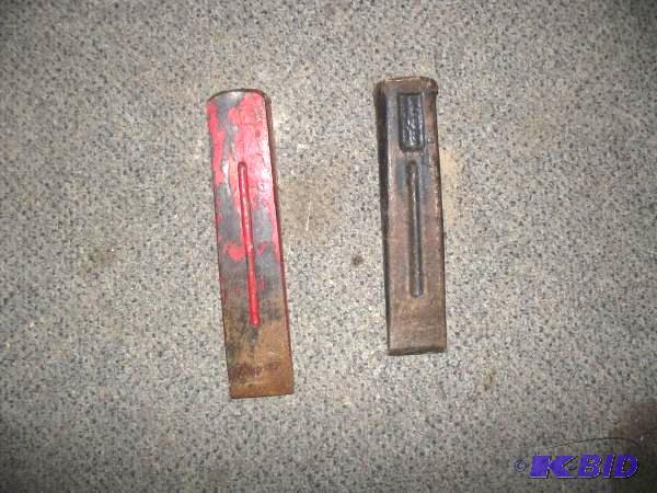 lot 185 image: Two Wood Splitting Wedges...