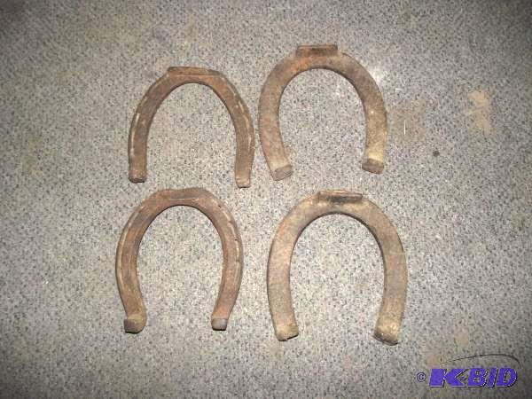 lot 186 image: (4) Horse Shoes...