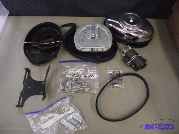 lot 212 image: Misc. Harley Parts...