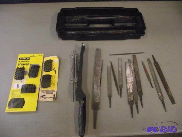 lot 220 image: Lot of Files and Other Sanding Items...