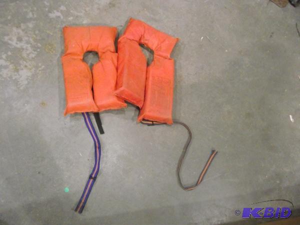lot 37 image: (2) Youth Life Jackets...