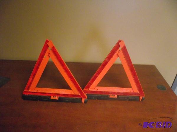 lot 59 image: (2) Safety Triangles...
