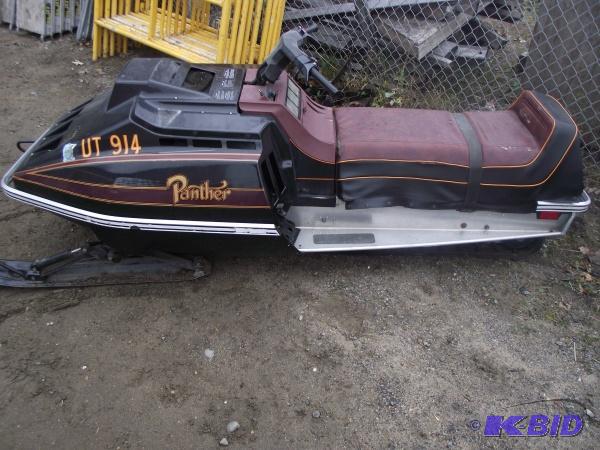 lot 7 image: 1980 Arctic Cat Panther   Vin # - 1023194  Li...