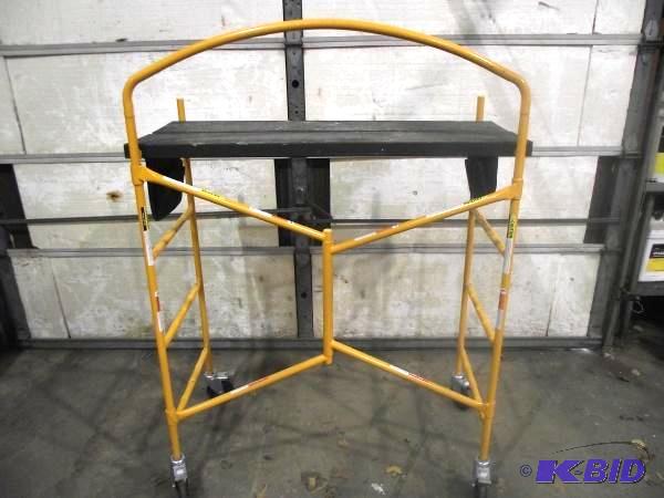 lot 87 image: Work Platform   500lb Capacity  Folds up for ...
