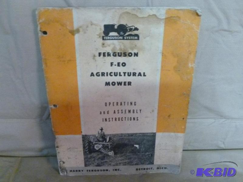 lot 109 image: Vintage 1953 Harry - Ferguson F-EO Agricultur...
