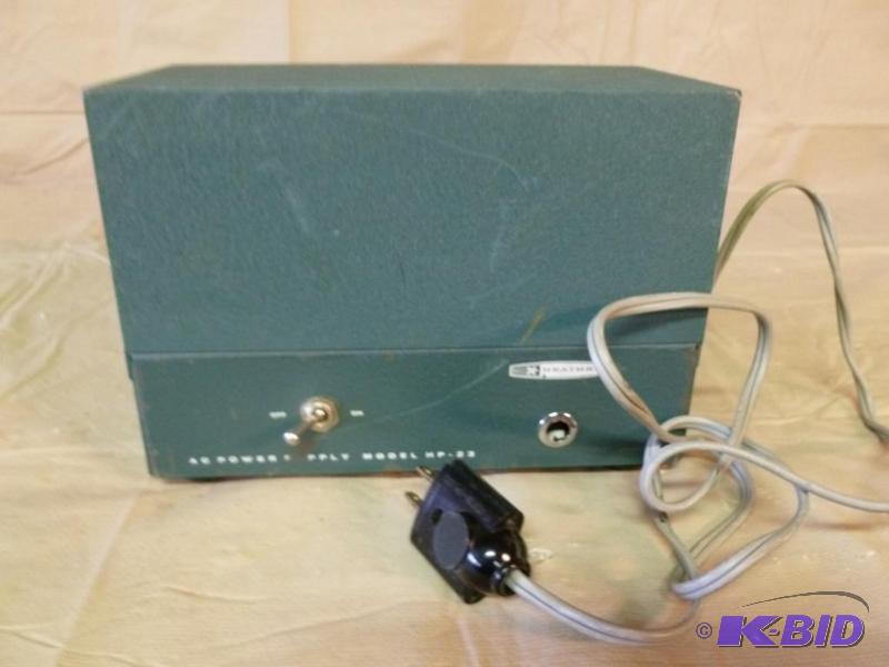 lot 14 image: Vintage Heath - Heathkit AC Power Supply mode...