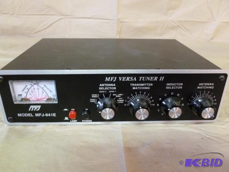 lot 18 image: MFJ Versa Tuner II model MFJ-941E....