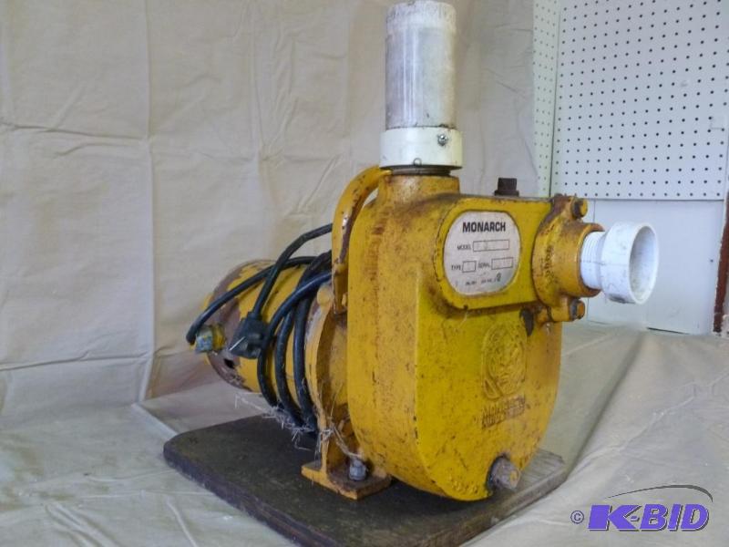lot 7 image: Monarch heavy duty jet pump model B-33, comes...