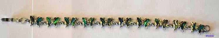 lot 110 image: Beautiful butterfly bracelet...
