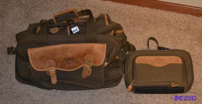 lot 43 image: Cabela set of two travel bags,...