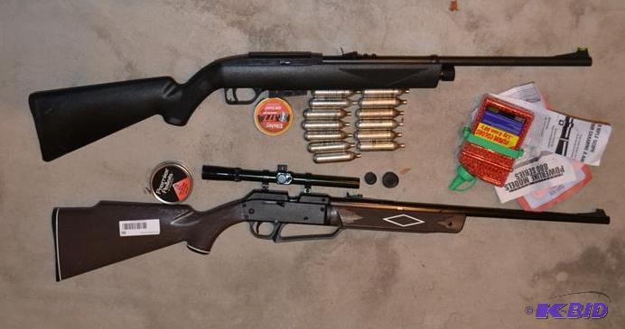 lot 60 image: Daisy Power Line 880 BB gun Grosman Pellet gu...