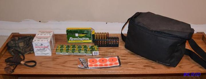lot 61 image: Ammo - Remmington 22 long riffle Winchester 2...