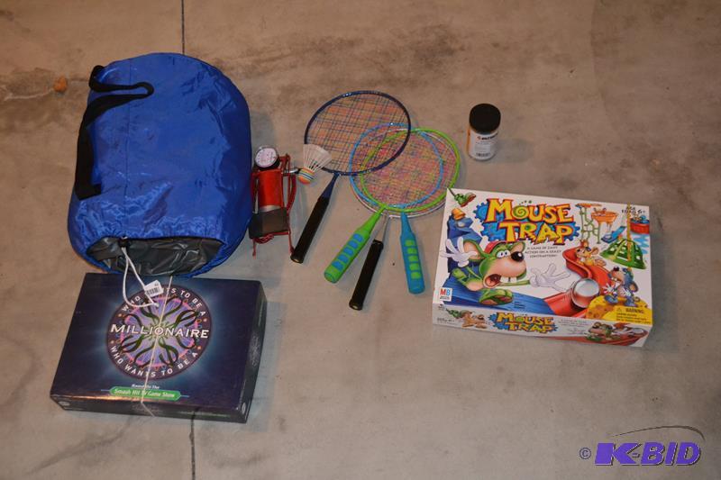 lot 62 image: Air mattress&nbsp- single size Honeywell fan...