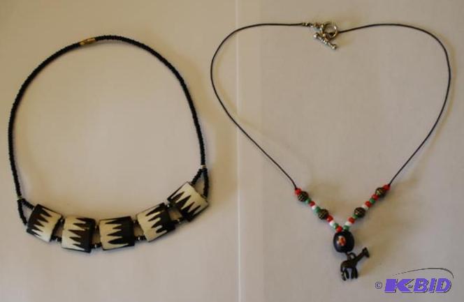 lot 97 image: African Necklaces...