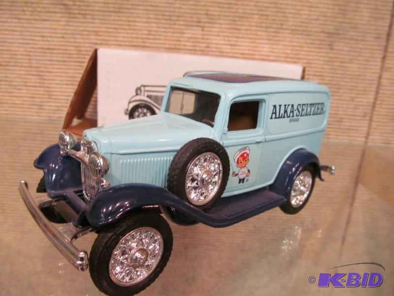1989 1932 Panel Delivery Alka-Seltzer Delivery Truck125 Scale Die Cast Bank by Ertl