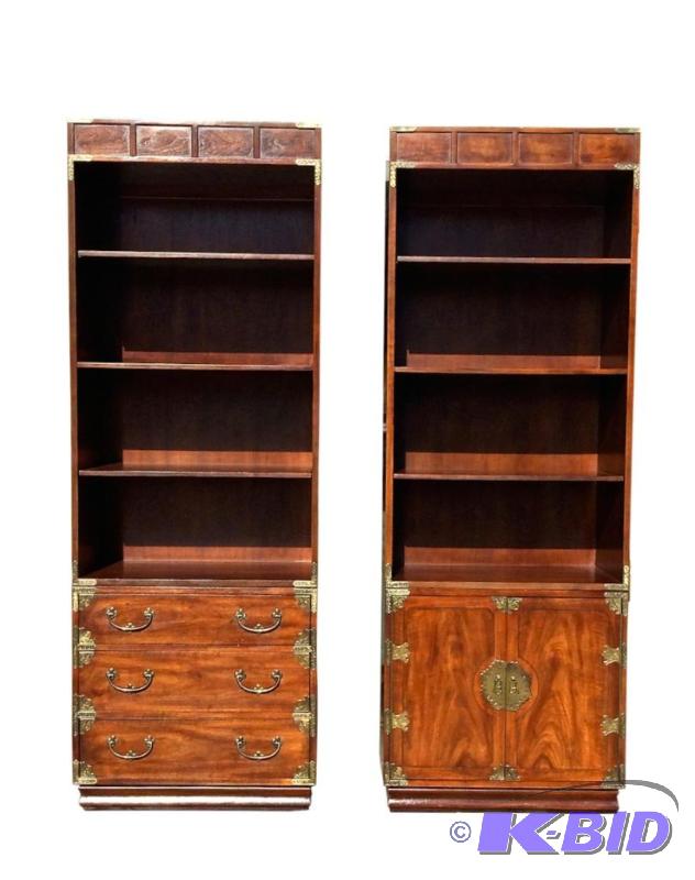 Remarkable Henridon Asian Styled Shelving Units