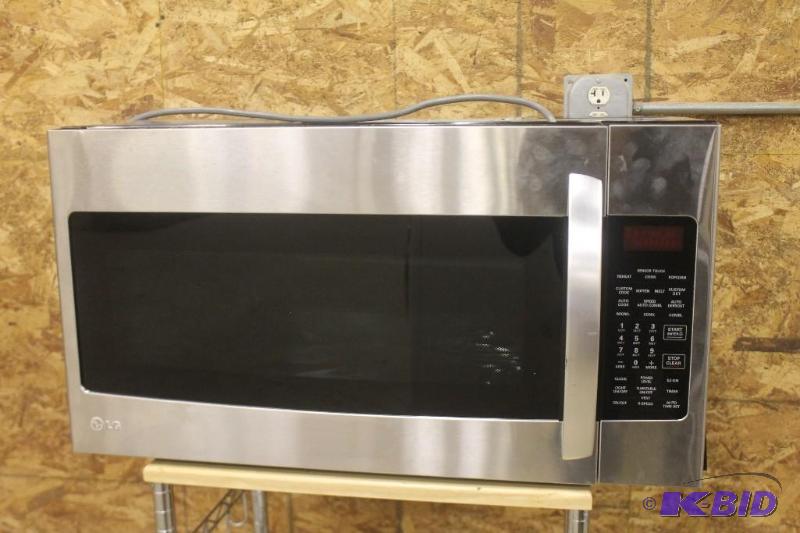 NEW LG 1.7 CU. FT. OVER THE RANGE CONVECTION MICROWAVE OVEN #LMVH1711ST