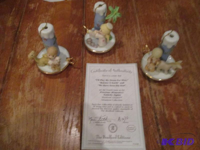 lot 4 image: Bradford Exchange Collectable Precious Moment...
