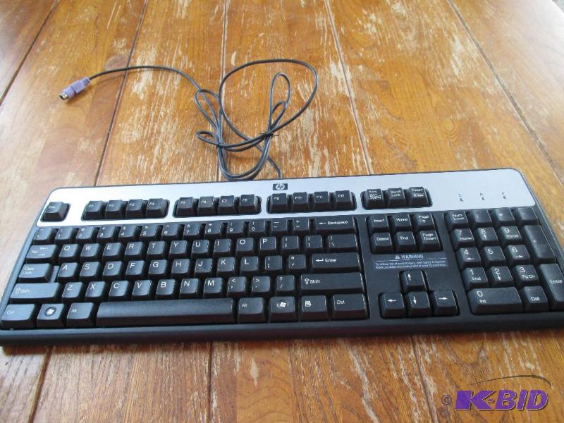 lot 46 image: HP keyboard...