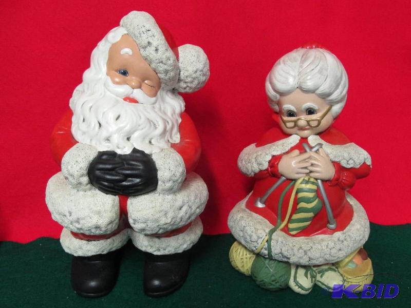 Absolutely Adorable Mr & Mrs Santa Claus