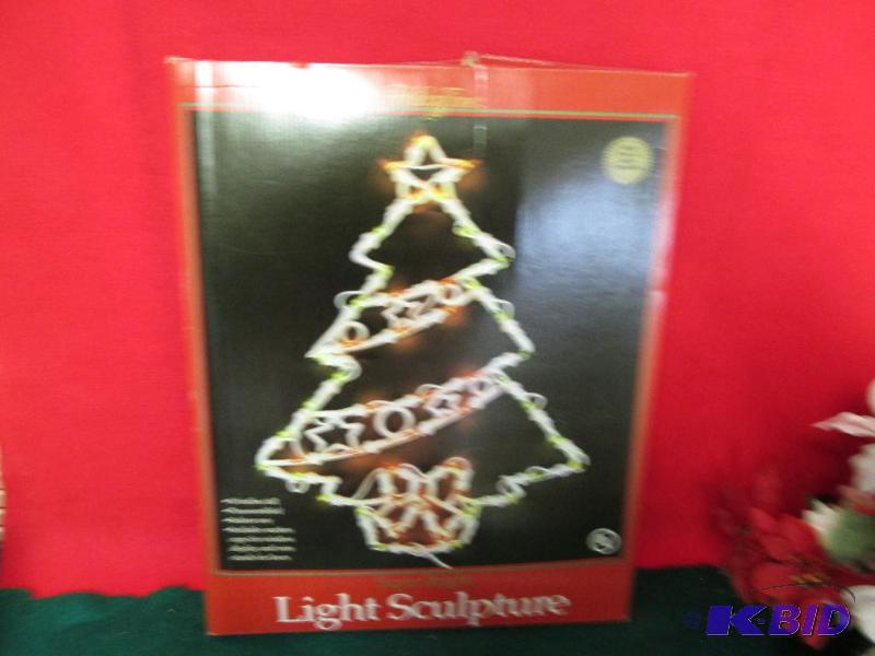 Decorated Christmas Tree Lights