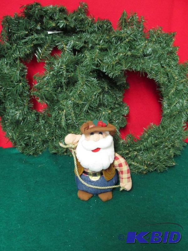 2 Large Unadorned 24 Wreaths 