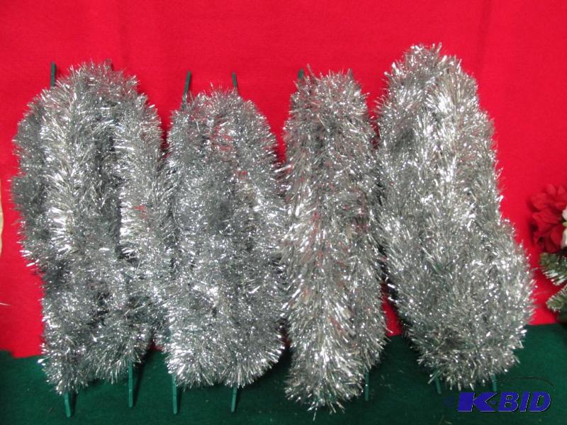 4 Silver Garlands