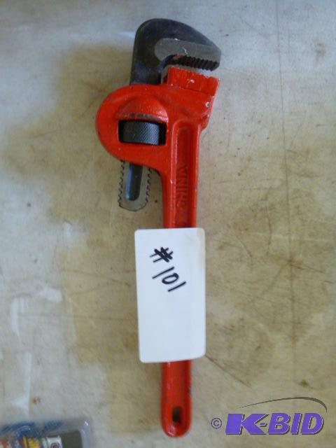 lot 101 image: 12" Pipe Wrench...