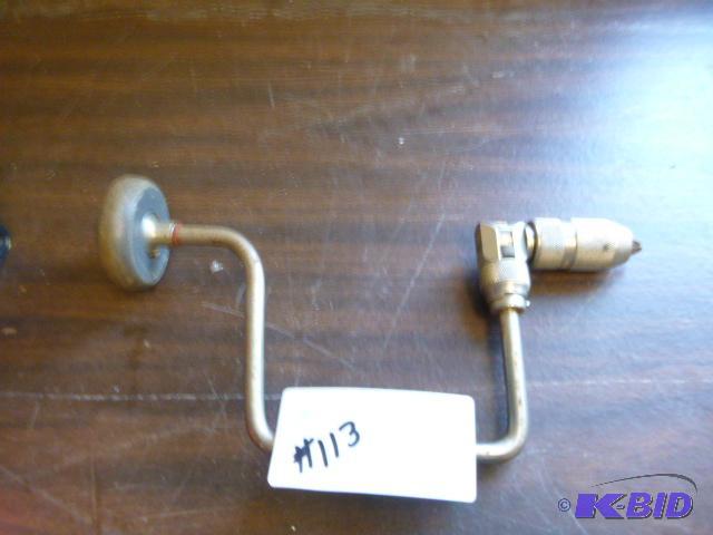 lot 113 image: Nice Hand Drill...