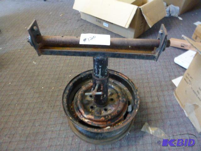 lot 120 image: Homemade Roller Stand...