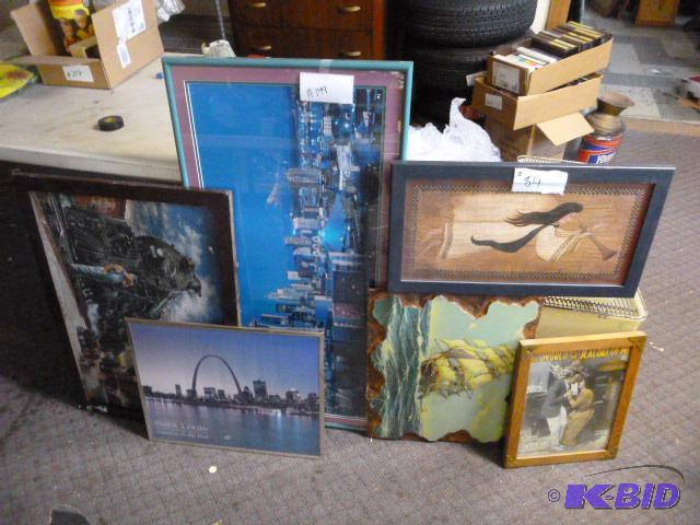 lot 149 image: Six Miscellaneous Framed Pictures...