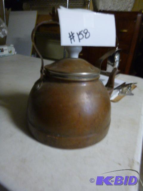 lot 158 image: Old Tea Pot...
