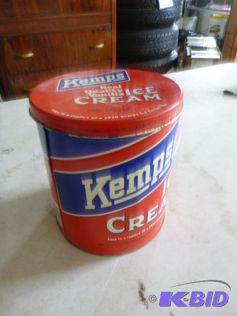 lot 180 image: Kemps Ice Cream Collector Tin...