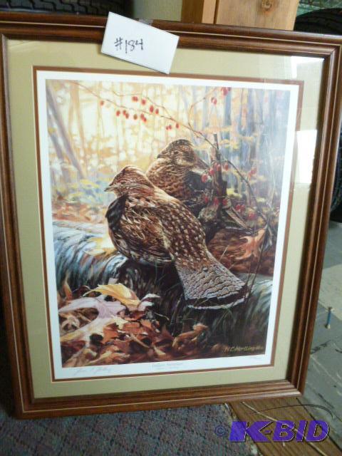 lot 184 image: &quotIndian Summer" Framed Print by Hei...