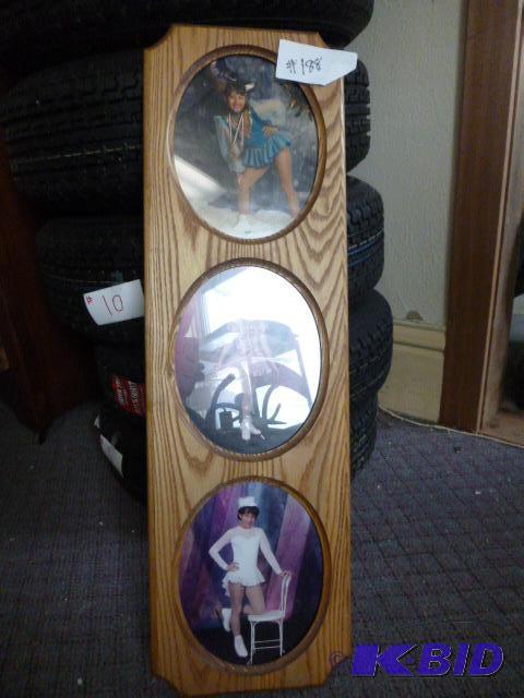 lot 188 image: Oak Picture Frame 33" X 10"...