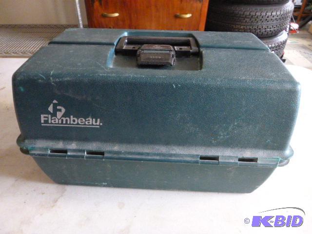 lot 196 image: Flambeau Tackle Box...