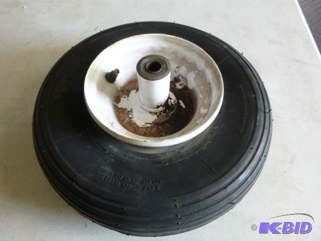 lot 197 image: Wheel Barrow Tire and Rim 4.00-6 NHS...