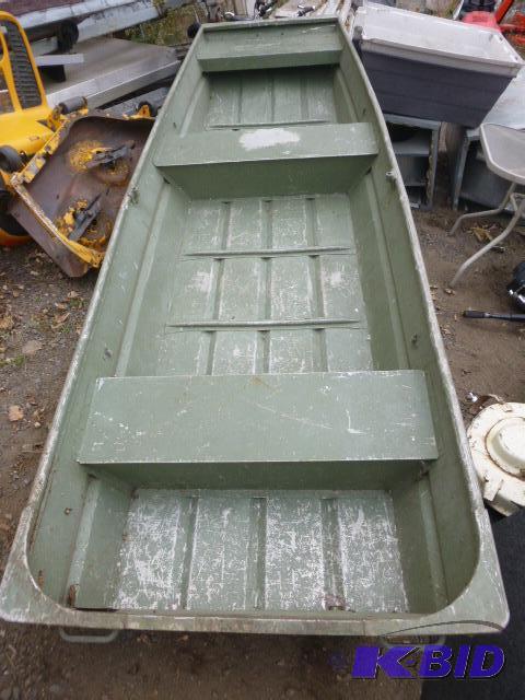 lot 2 image: 1972 Sea King Jon Aluminum Boat Model #29123 ...