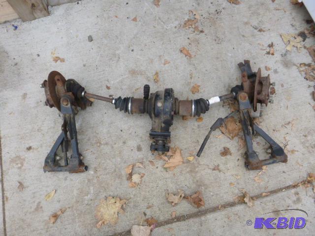 lot 26 image: ATV Front Axel ...
