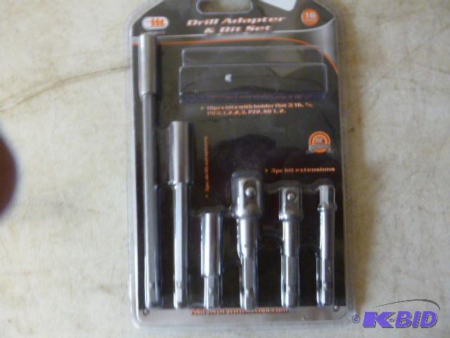 lot 44 image: itt Drill Adapter Set 6 piece....