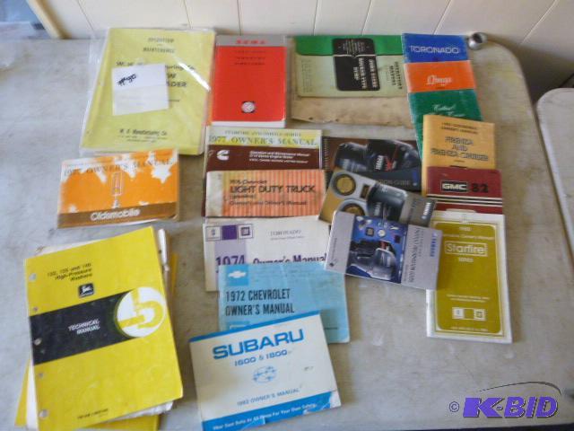 lot 80 image: Miscellaneous Manuals...