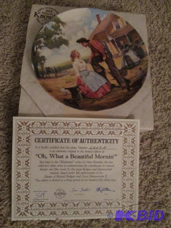 lot 117 image: Mort Kunstler &quotOh What A Beautiful Morni...