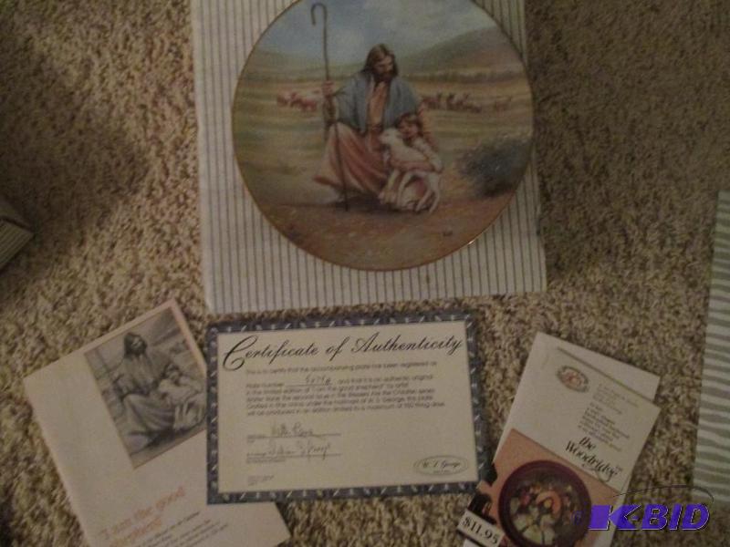 lot 33 image: Walter Rane &quotI am the good shepherd"...