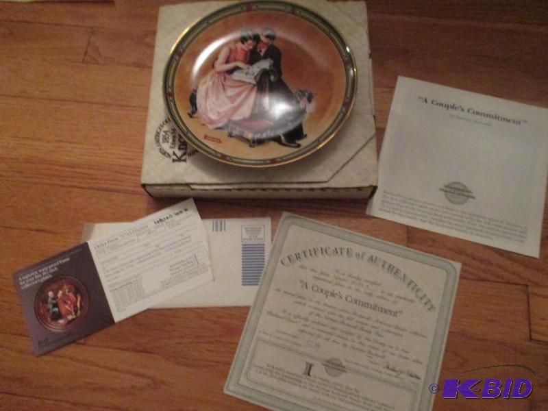 lot 41 image: Norman Rockewell " A Couples Commitment...