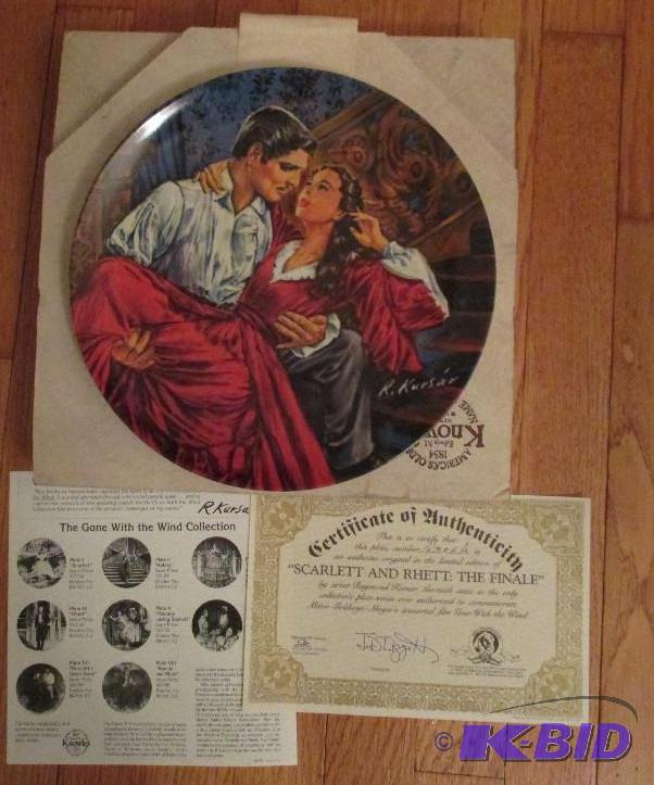 lot 62 image: Raymond Kursar &quotScarlett and Rhett The ...
