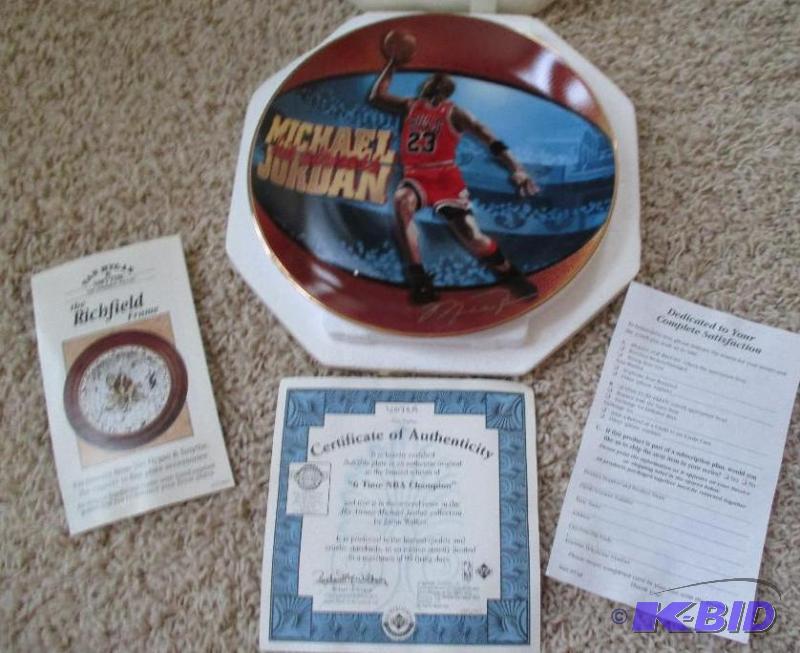 lot 7 image: Jason Walker &quot6 Time NBA MVP" secon...