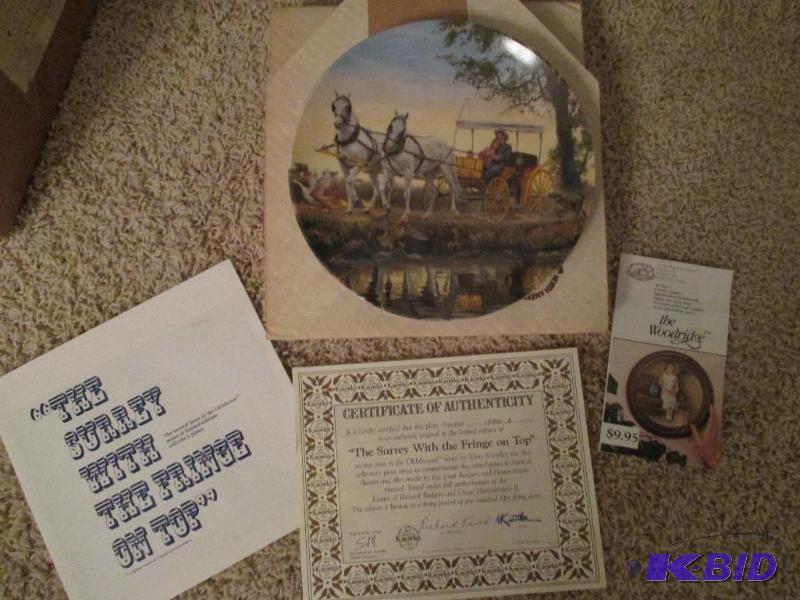 lot 71 image: Mort Kunstler &quotThe Surrey with the Fring...