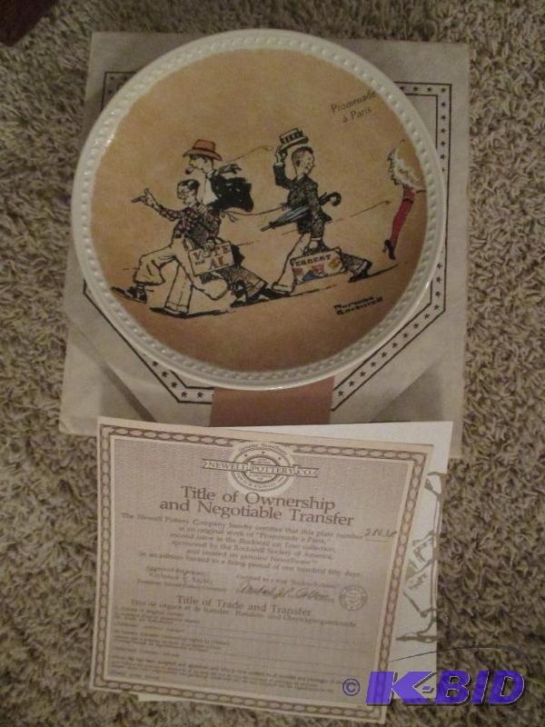 lot 77 image: Norman Rockwells &quotPromenade a Paris&quo...
